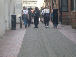 our little walking tour