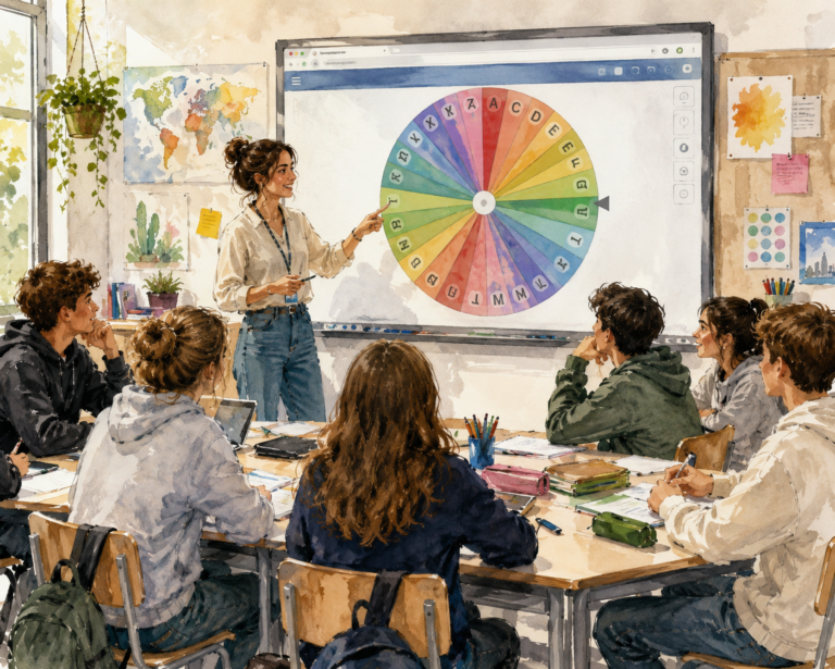 A Creative Exercise With A Letter In A Class Time